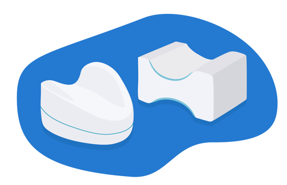 Orthopedisch kniekussen