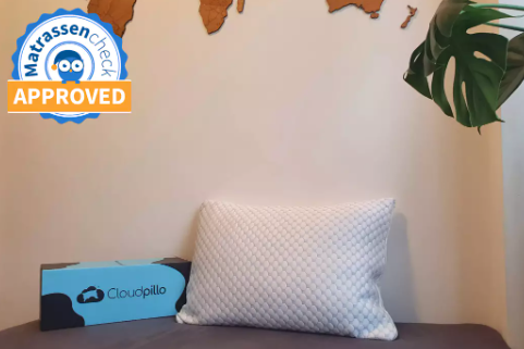 matrassencheck approved cloudpillo kussen