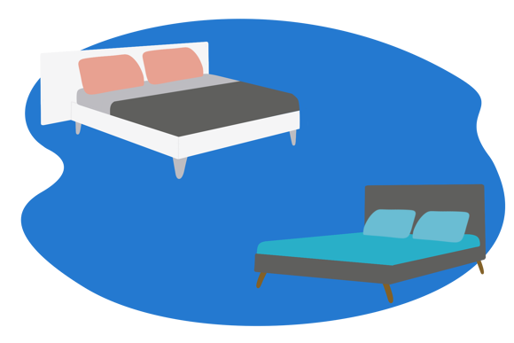 Scandinavische Bedden