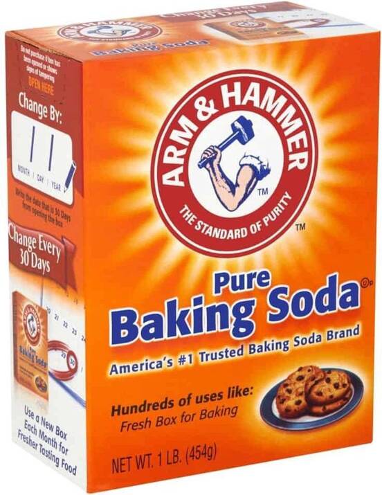 Bakingsoda om matras schoon te maken