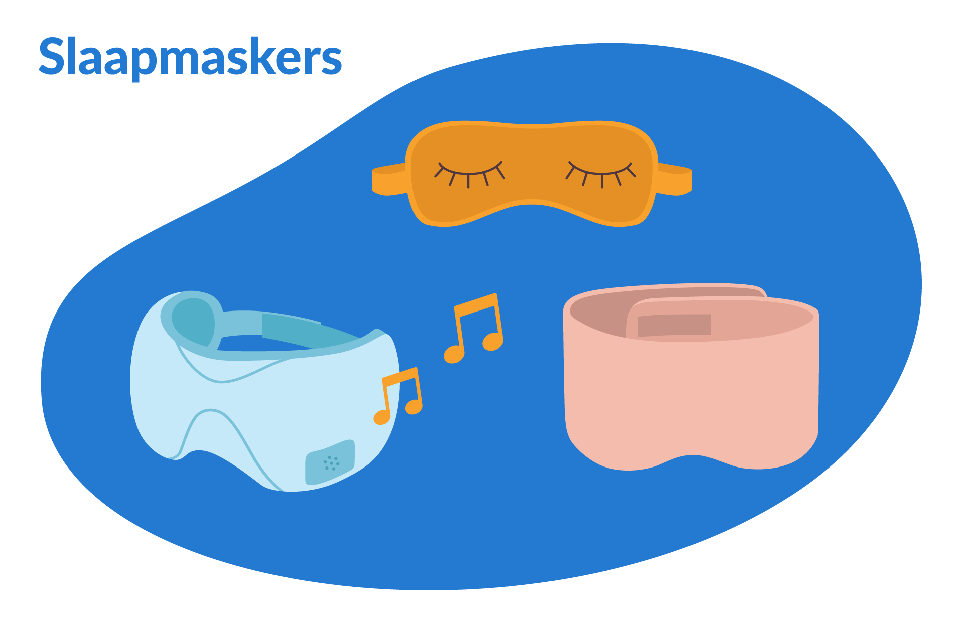 slaapmasker helpt om sneller te slapen
