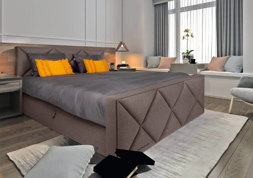 boxspring met opbergruimte Yara