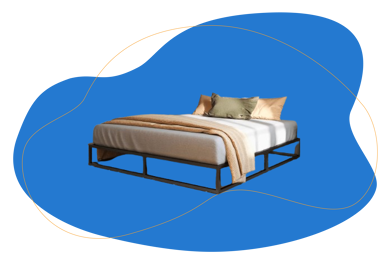Emma metalen bed