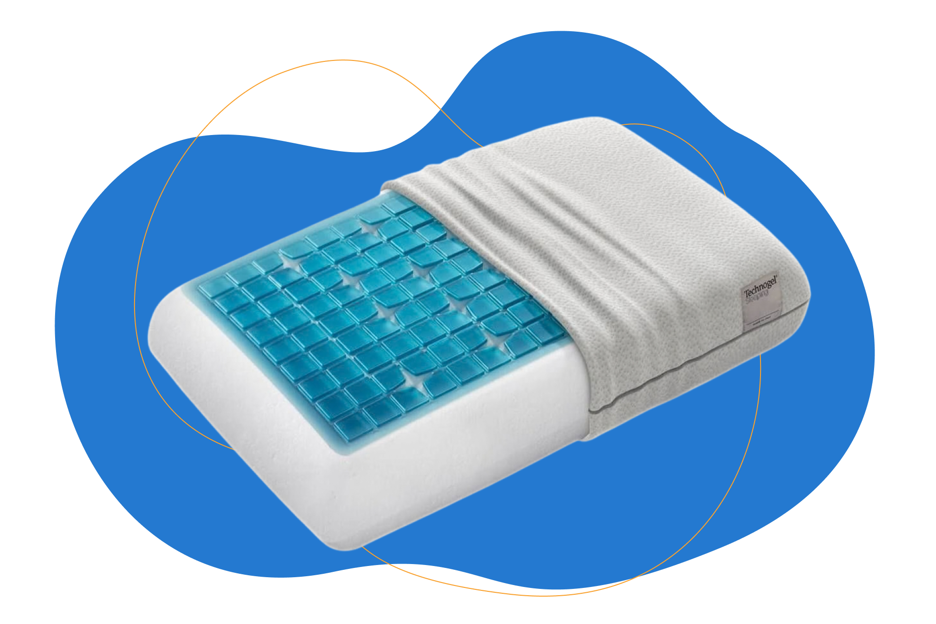 Sleepworld Belgium Kussen Technogel Deluxe