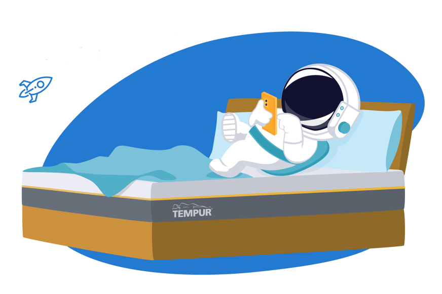 Tempur topper NASA-gecertificieerd traagschuim