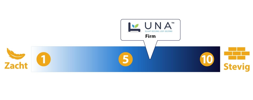 Stevige laag Una matras