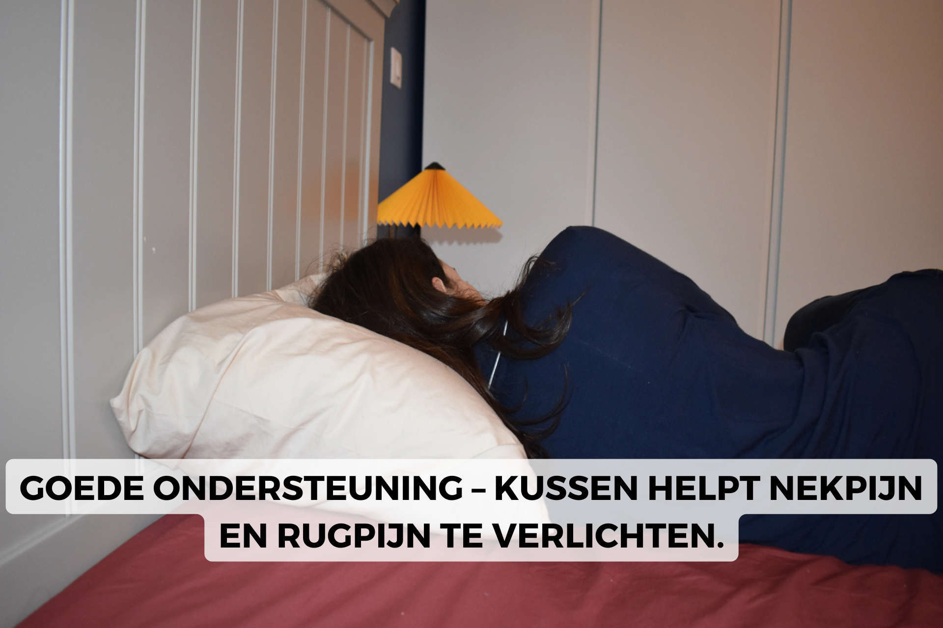 Slapen op het Wopilo Plus kussen