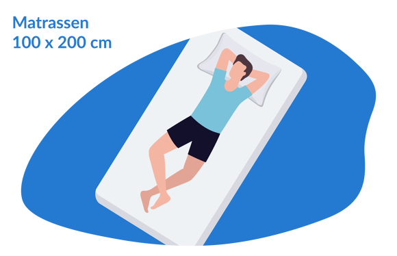 Matras 100 x 200 cm
