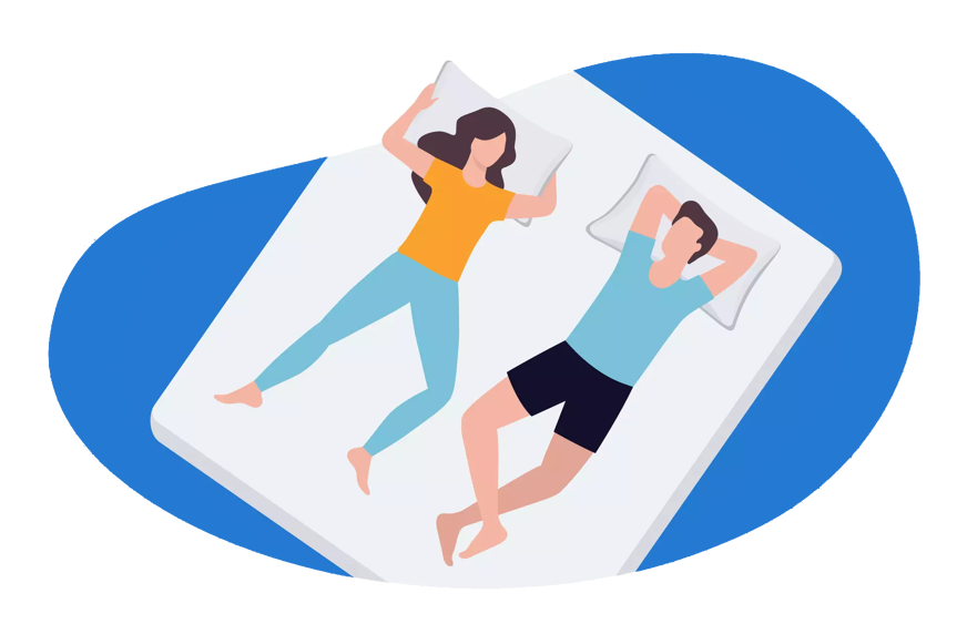 pocketveringmatras 180x200 cm