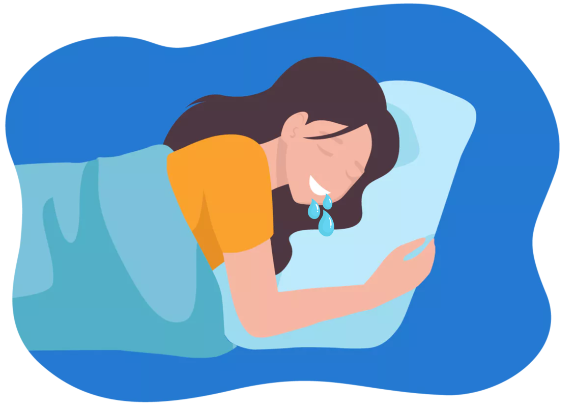 Kwijlen Tijdens de Slaap