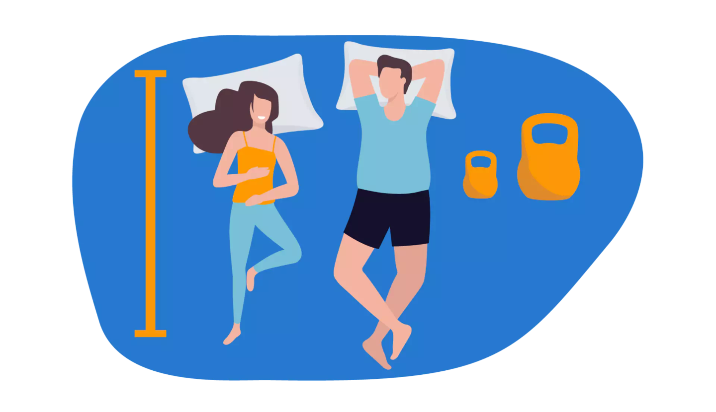 Tu tipo de cuerpo determina en parte qué almohada te conviene más