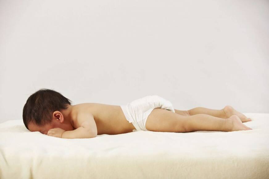 kind op matras
