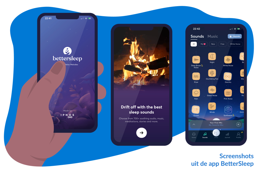 Bettersleep meditatie app slapen