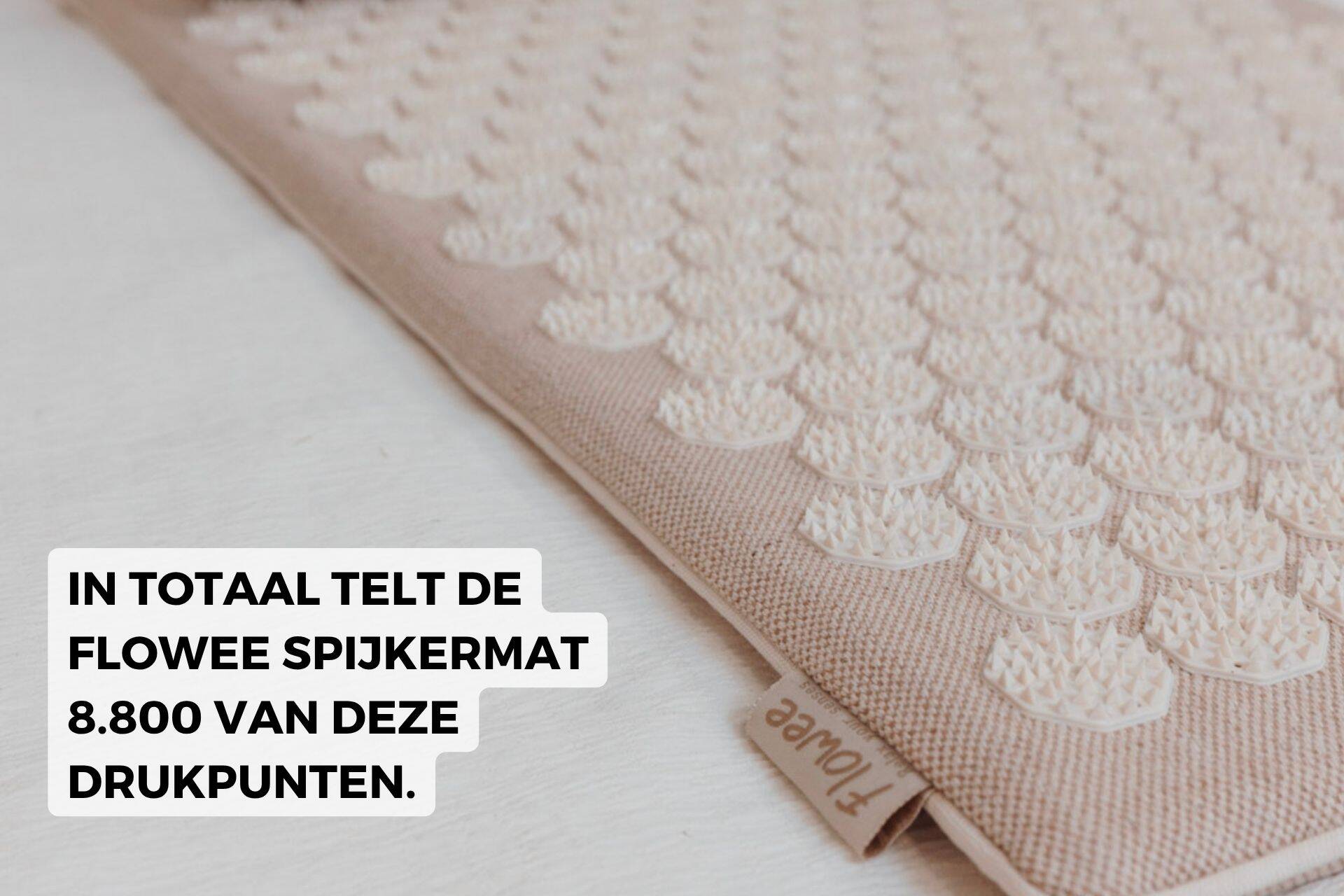 Flowee spijkermat getest