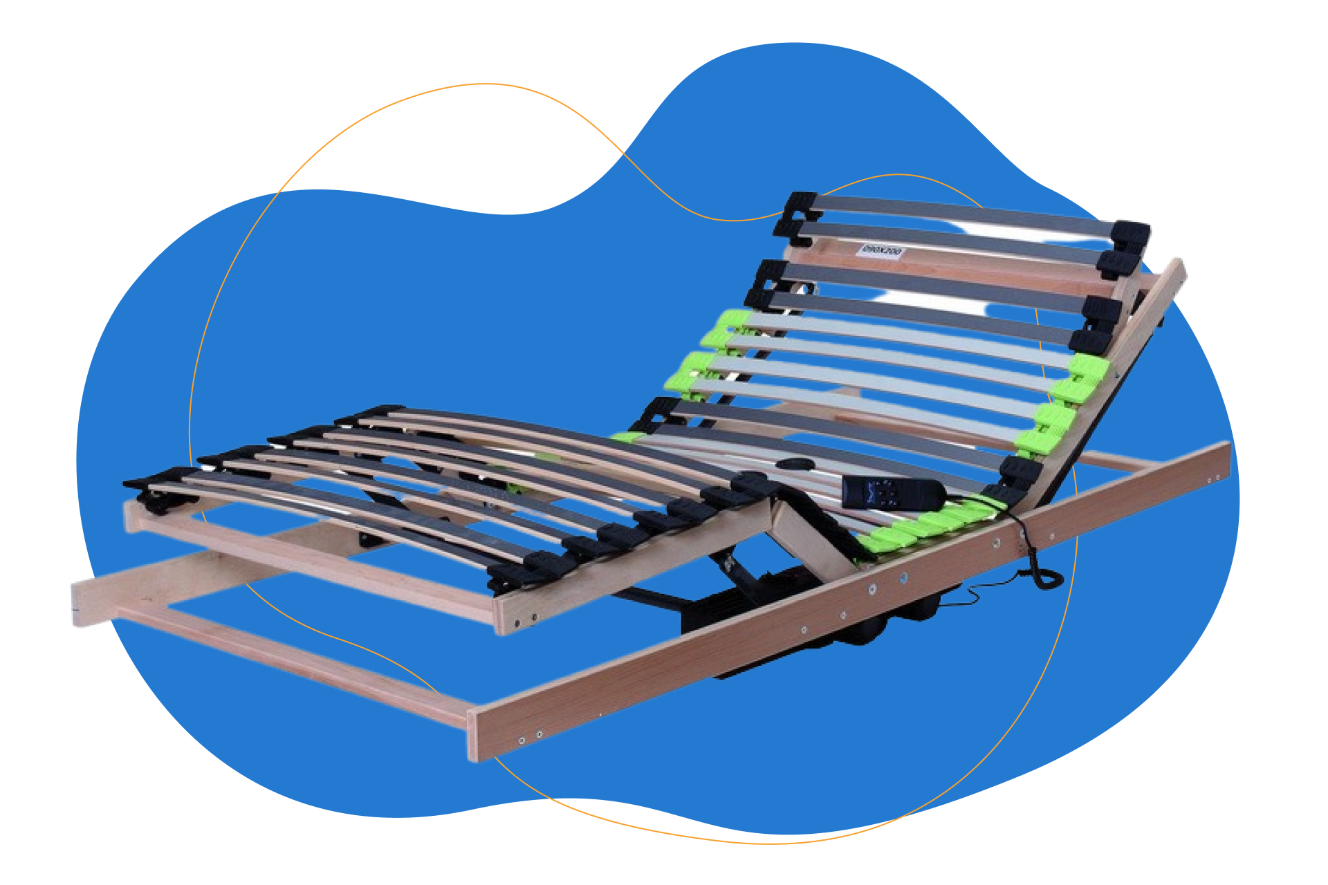 HN8 elektrische lattenbodem productfoto