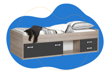 Stapelbed Jip Flexworld bol.com