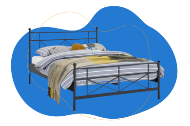 Bed milano productfoto