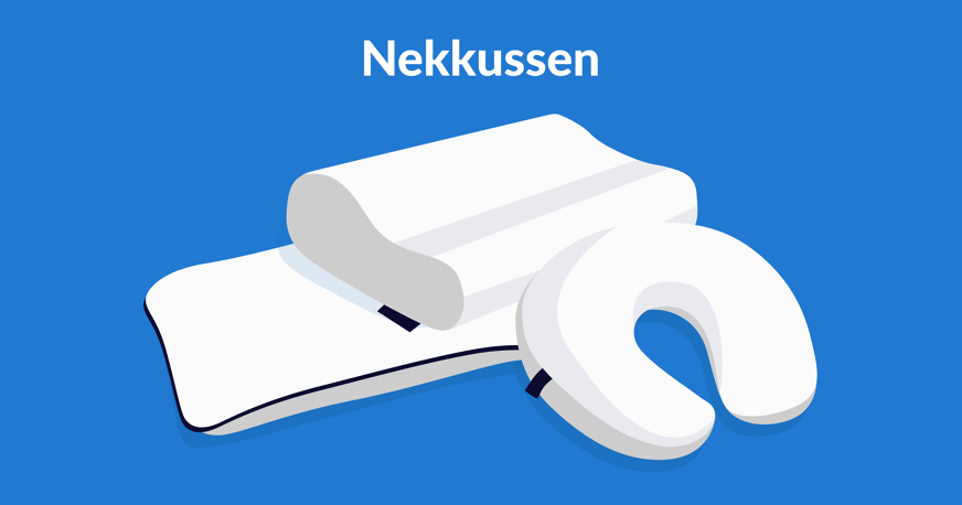 Nekkussen ongeschikt als kniekussen