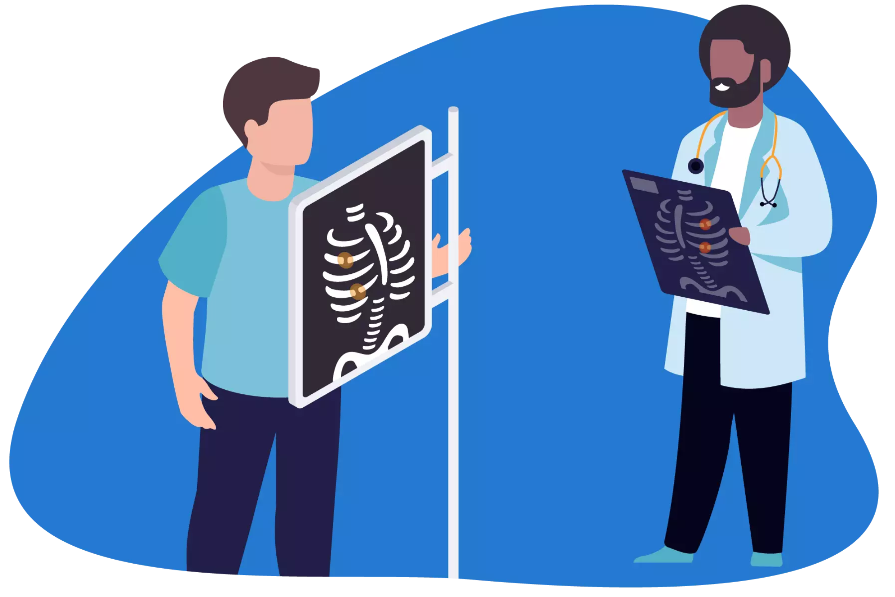 Slapen gebroken ribben